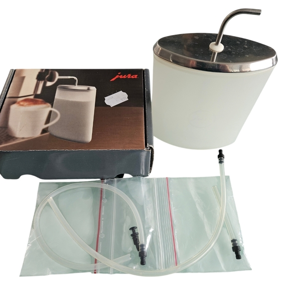 JURA milk container, milk frothers, cleaning tabs/solution, hoses - Picture 2 of 4